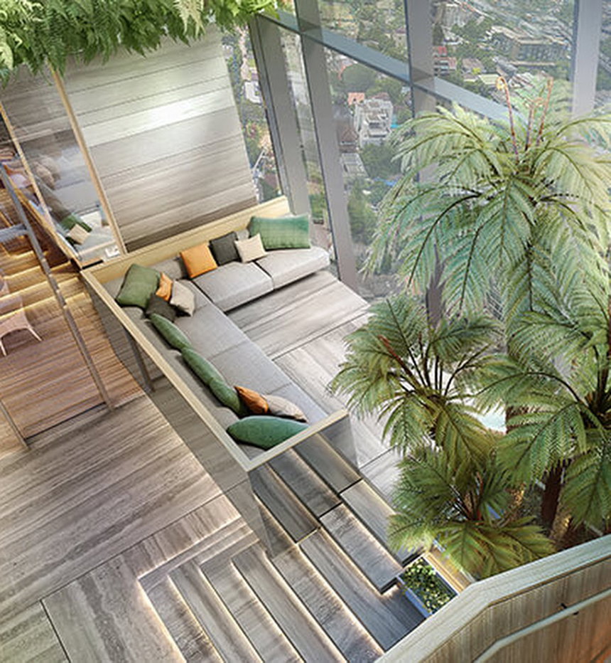 picture two bed room Oka Haus Sukhumvit 36 for rent - 6/13