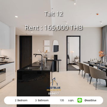 🏙️ Luxurious 2-Bed Condo in Prime Surasak Location - 104 sqm 💎