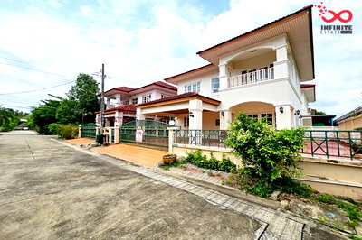 บ้านเดี่ยว นนทบุรี : ขายบ้านเดี่ยว 56ตร.วา รติรมย์ 2 ราชพฤกษ์-กาญจนาภิเษก หลังริม ซอยสวนผัก 32 สวนผัก 32 บางกรวย