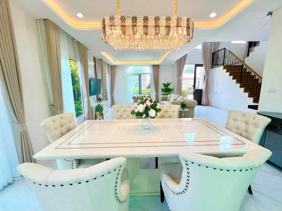 picture 🏡 FOR RENT: Grandio Bangna KM.5 Detached house, corner unit, in a private zone – 4 bedrooms - 3/21