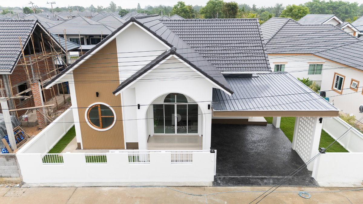 รูป ขายบ้านใหม่ ตลาดขวัญ ดอยสะเก็ด เชียงใหม่ 57 ตร.ว. 3 ห้องนอน 2.39 ล้าน ฟรีค่าโอน - รูปที่ 9/35