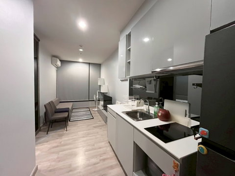 For rent, Niche Pride Taopoon, 1-bed 32 sqm , floor16 (with washing machine) ð line: eyannie