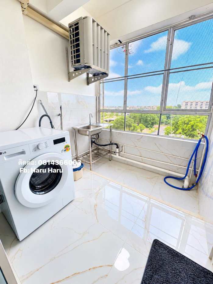 รูป ให้เช่าคอนโดสินธานี คอนโดมีโปรลดเหลือ 6,500บาท/ด Renovate ใหม่ทั้งห้อง ใกล้ ม.กรุงเทพ ใกล้ฟิวเจอร์ โรงกษาปณ์ ติดถนนใหญ่ เดินทางสะดวก - รูปที่ 4/8