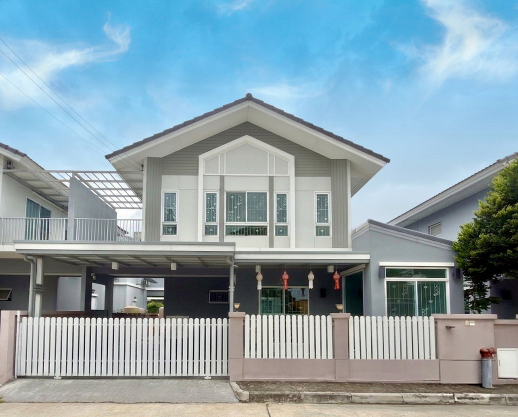 รูป ขายบ้านแฝด น้ำไม่ท่วม Perfect Park รังสิต 2 เดินทางสะดวก ใกล้ทางด่วน ต่อเติมเพิ่มพื้นที่ใช้สอย พร้อมเข้าอยู่ - รูปที่ 1/15