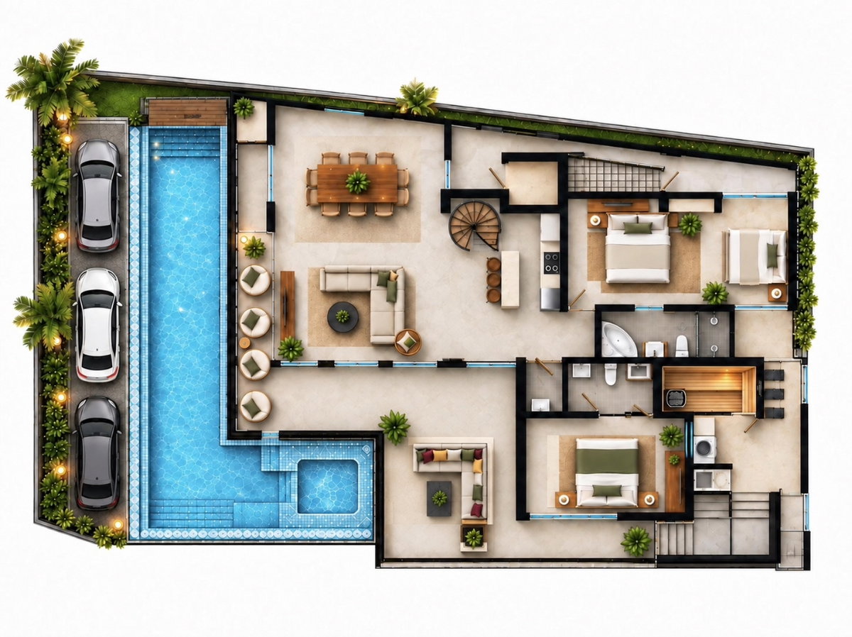picture LOTUS Pool Villa Pattaya 8 bedroom - 12/60