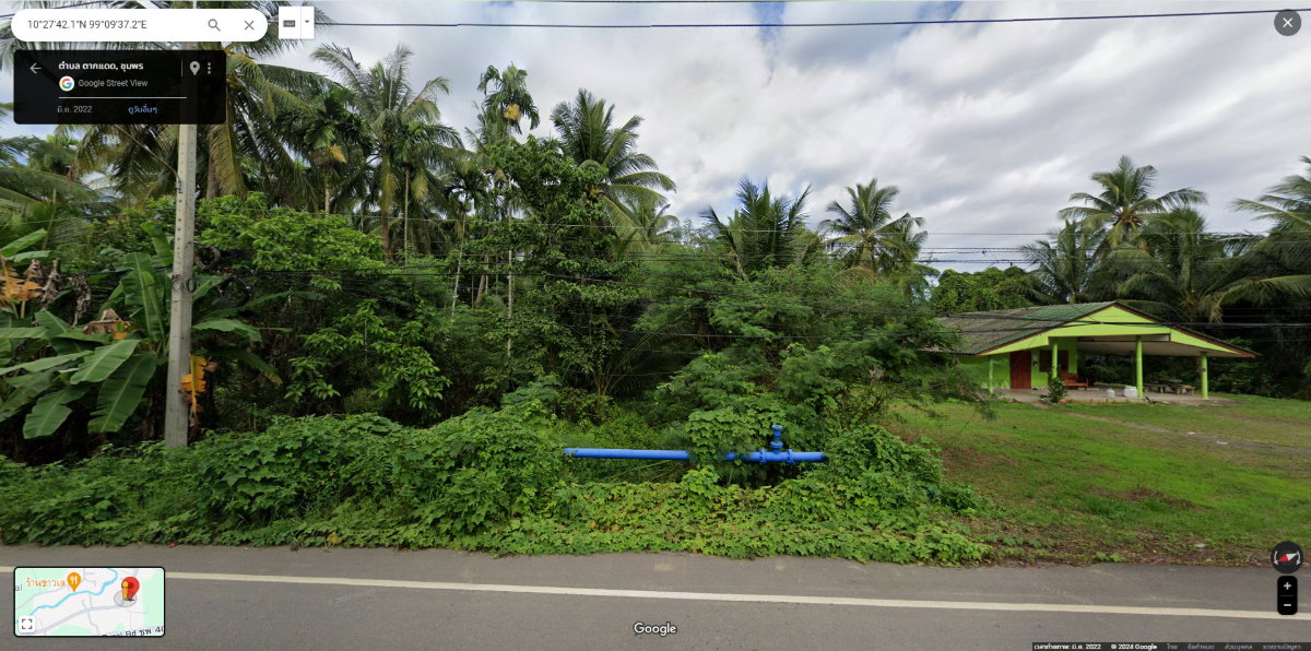 รูป ขายที่ดินพร้อมสิ่งปลูกสร้าง ต.ตากแดด อ.เมืองชุมพร จ.ชุมพร - รูปที่ 7/8