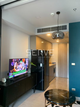 Studio Large Room Unblock view Fully furnished Good Location Close To MRT Phra Ram 9 500 m. @ One 9 Five Asoke Rama 9