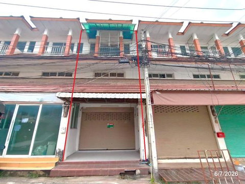 อาคารพาณิชย์ 18 ตร.วา ประตูน้ำขอนแก่น เมืองขอนแก่น ขอนแก่น 3.3M