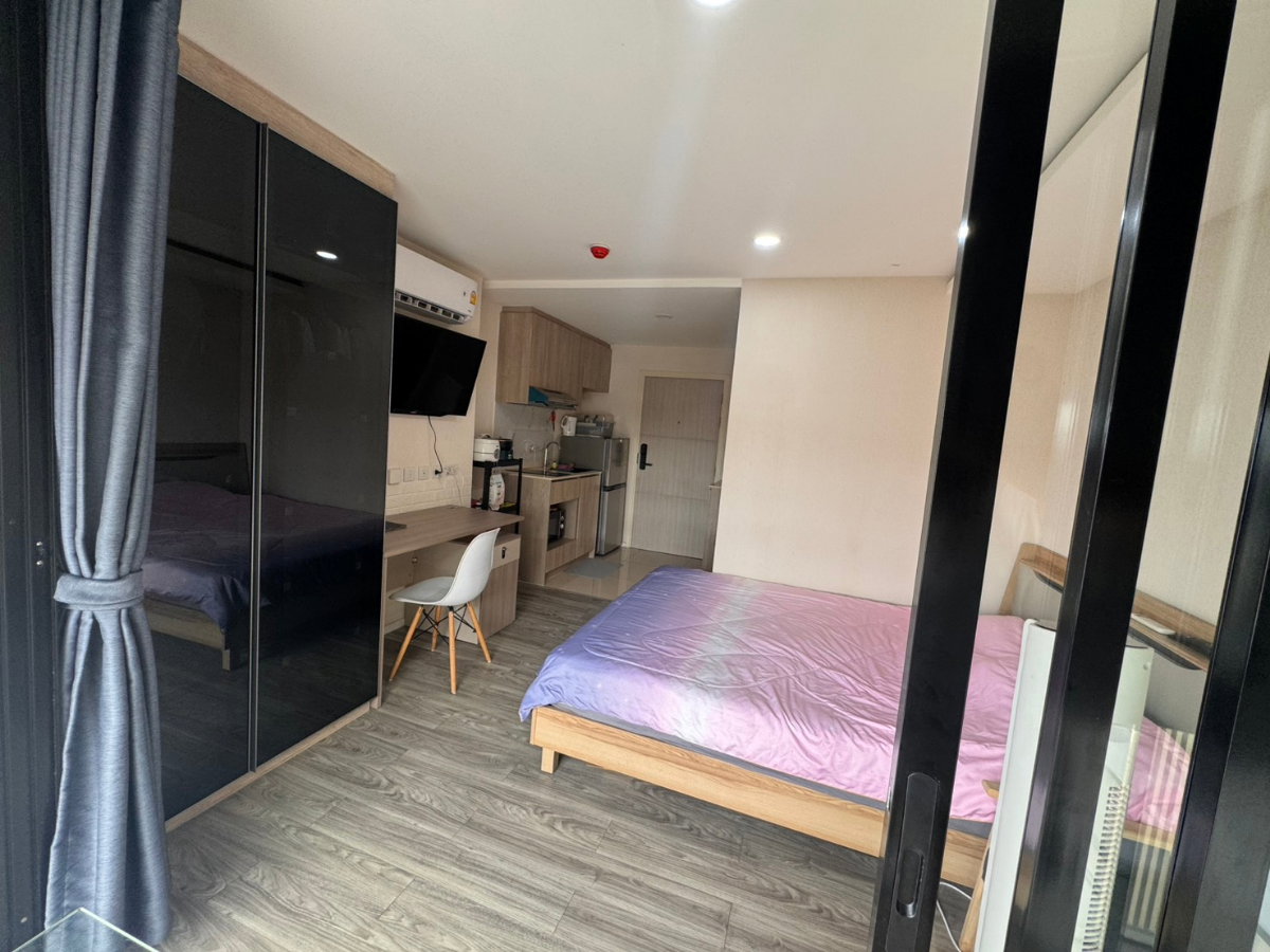 รูป ให้เช่าห้องสตูดิโอขนาด 23 ตรม. โครงการ ไอคอนสุขุมวิท77 7,500 บาท/เดือน โทรฯ 096-1366954 ไลน์ไอดี: rose459 - รูปที่ 6/13