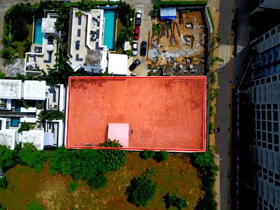 Land for sale Bang Lamung Chonburi : Last Remaining Land Plot in Palm Oasis Village, Pattaya - 1,120 sqm