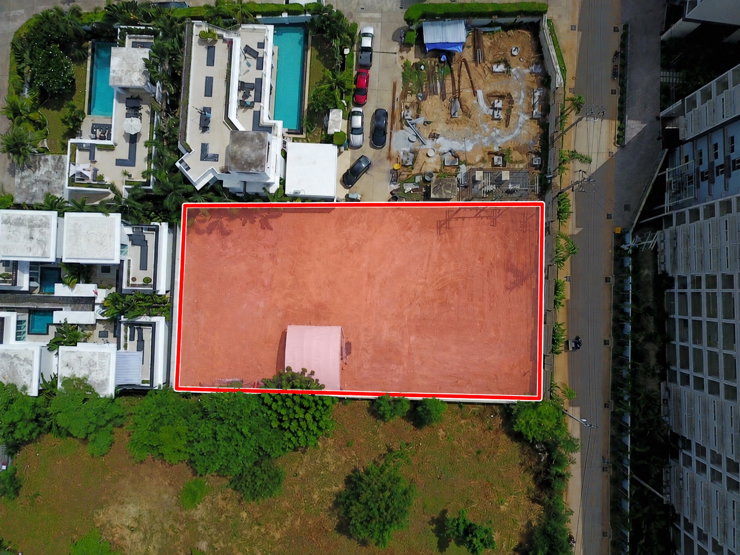 picture Last Remaining Land Plot in Palm Oasis Village, Pattaya - 1,120 sqm - 1/12
