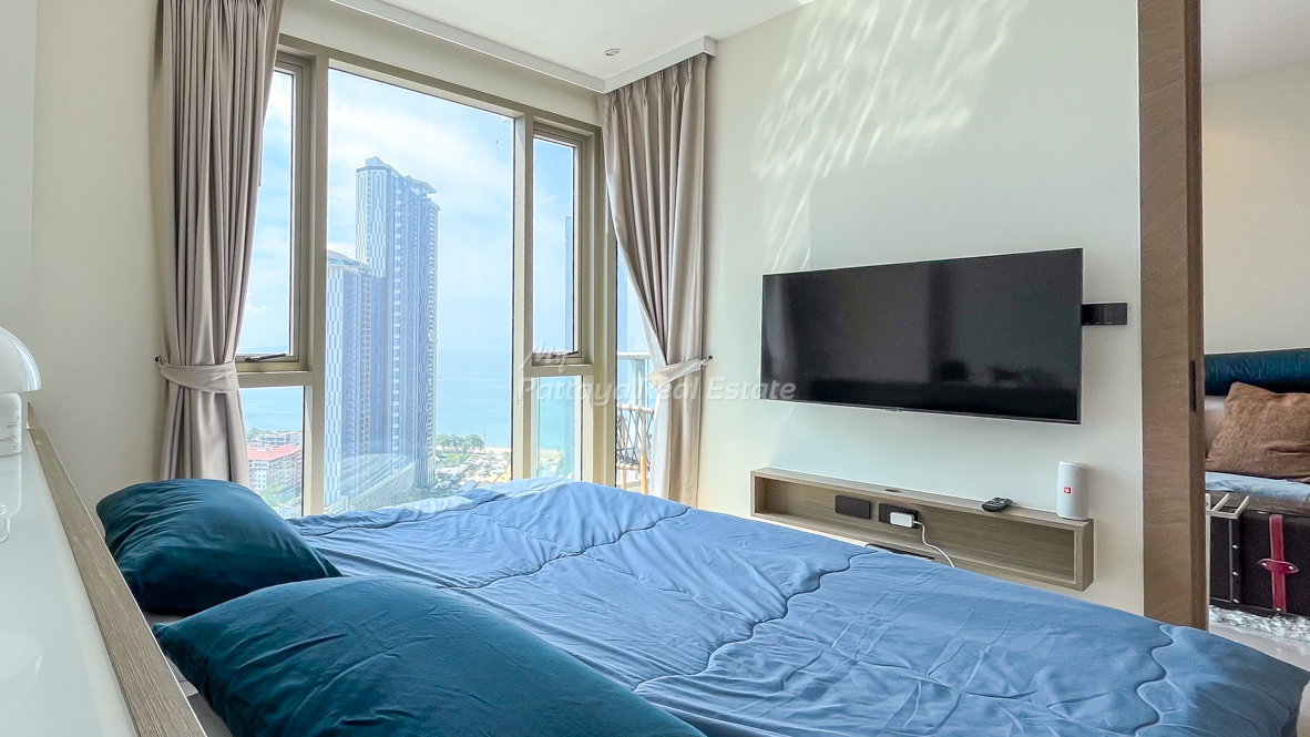รูป 🛏️ 1 ห้องนอน - 🛁 1 ห้องน้ำ - 🏙️ Sea View - 🌏 ชื่อชาวต่างชาติ - 🏢 The Riviera Ocean Drive Jomtien - รหัส: ROD41 - รูปที่ 8/23