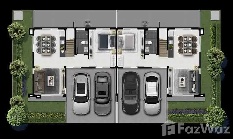 รูป ขาย บ้านเดี่ยว 4 ห้องนอน ในโครงการ อภิทาวน์ หัวหิน 6874182 - รูปที่ 2/3