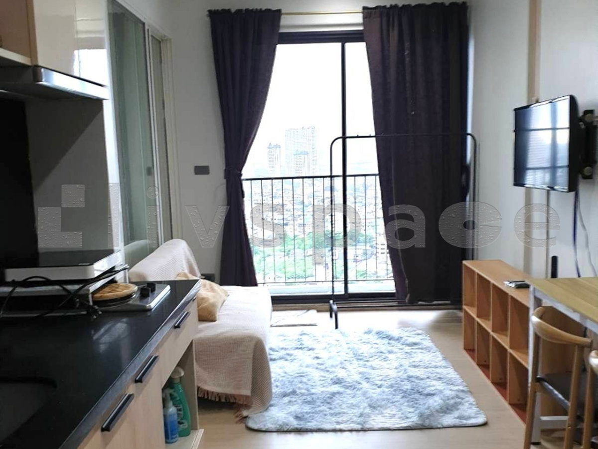 รูป ▚ L0KC20ツ ให้เช่า Fuse Sathorn-Taksin Studio 27ตร.ม. 13k ห้องเพิ่งว่าง ราคาดี พร้อมจองต่อรองได้อีก ใกล้ BTS วงเวียนใหญ่✨ - รูปที่ 2/7