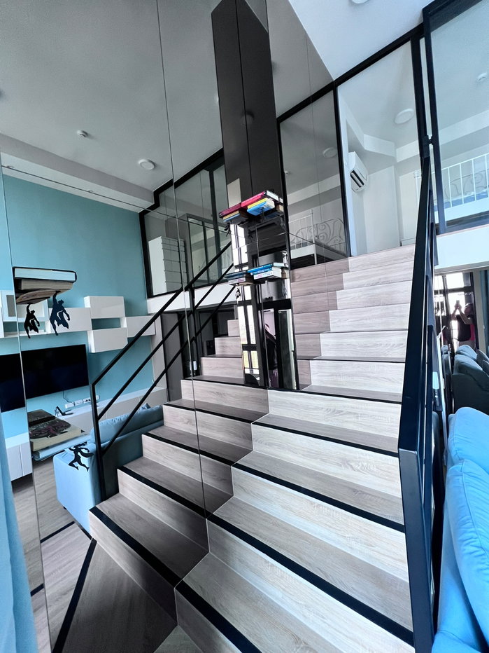 รูป ขายคอนโด Ideo Rama 9 Asoke แบบ 1 ห้องนอน (Duplex) - รูปที่ 4/27