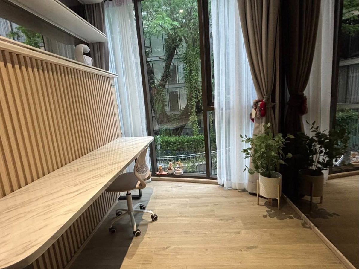 picture Condo for Rent: Fynn Asoke (Sukhumvit 10) (Short-term welcome) Size: 42 sq.m. | 2nd Floor  1 Bedroom | 1 Multi-function room 1 Bathroom with bathtub - 6/10