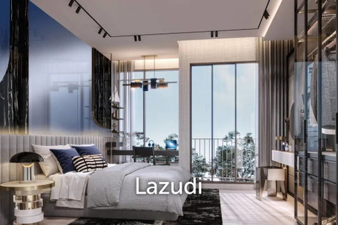 50 sqm 2 Bed Condo on 6th Floor at Life Ratchada Rama 9 Din Daeng Bangkok