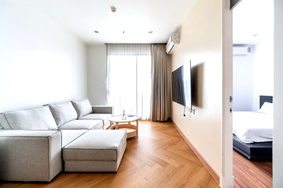 คอนโดให้เช่า : ให้เช่า Supalai Premier @ Asoke — 1 ห้องนอน | MRT เพรชบุรี | Fully Furnished GTN-1280