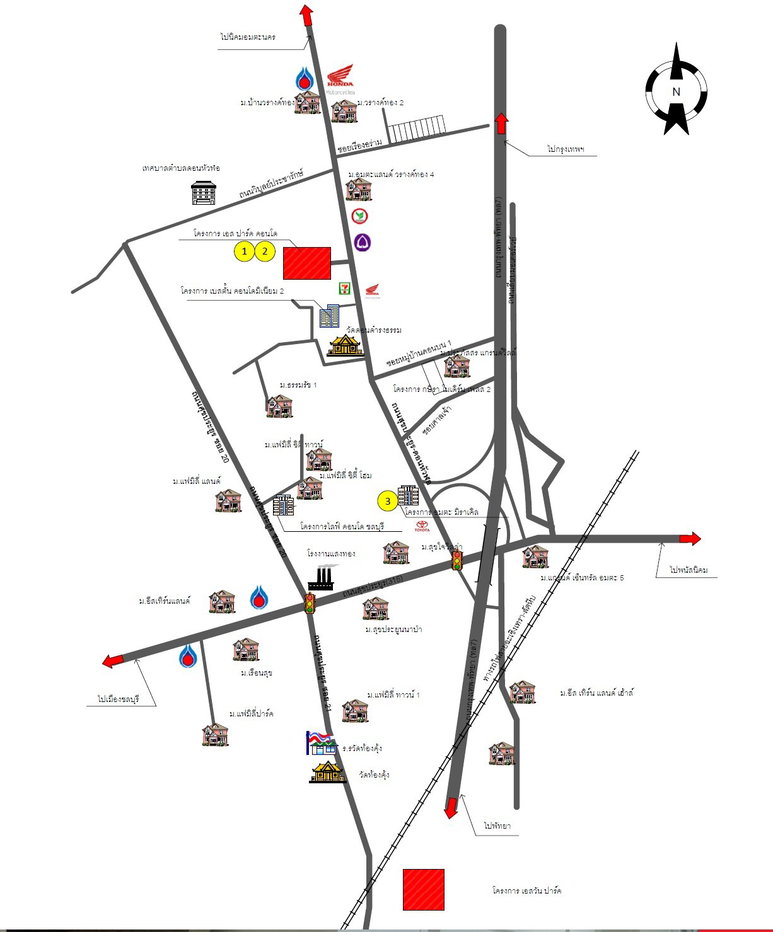 รูป ห้องชุด/คอนโดมิเนียม 23.01 ตร.ม. ห้องชุด เอสวัน ปาร์ค [ชั้น 8 อาคาร B] เมืองชลบุรี ชลบุรี 1.2M - รูปที่ 12/13