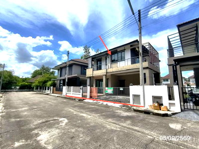 บ้านเดี่ยว เทศบาลตำบลสันกำแพง : บ้านเดี่ยว 50 ตร.วา ปริญญดา เชียงใหม่-สันกำแพง(ดีฮาบิแทท) สันกำแพง เชียงใหม่ 3.5M