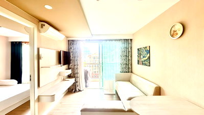 ขายคอนโด : 🛏️ 1 ห้องนอน - 🛁 1 ห้องน้ำ - 🏙️ Pool View - 🌏 ชื่อชาวต่างชาติ - 🏢 Seven Seas Condo Resort Jomtien - รหัส: SEV23