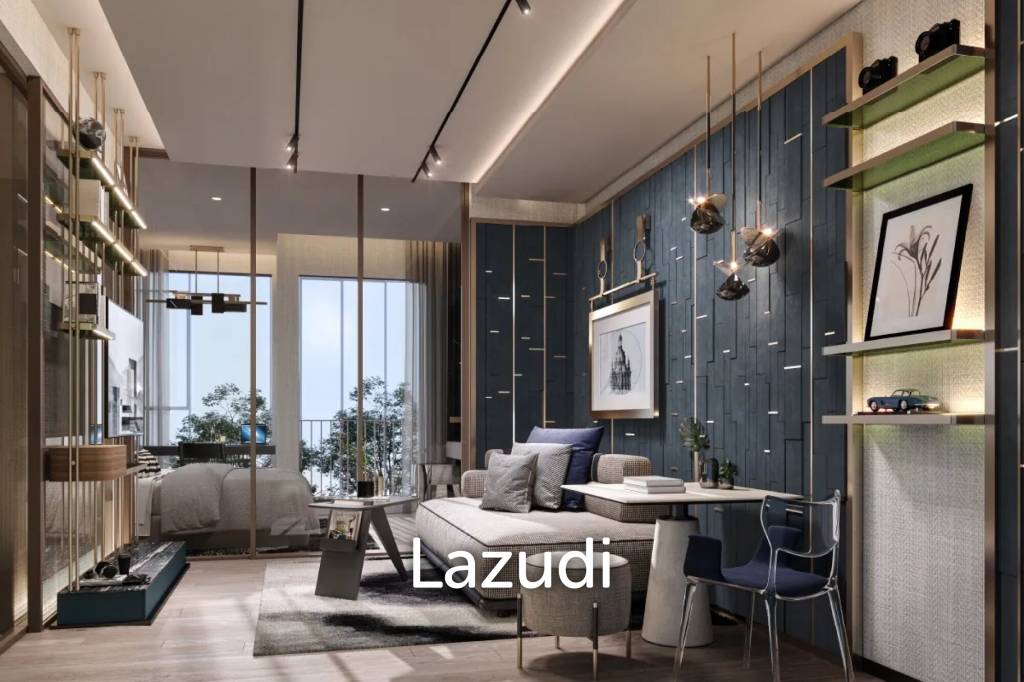 รูป 45 sqm 2 Bedroom Condo on 7th Floor at Life Ratchada Rama 9 Din Daeng Bangkok - รูปที่ 3/15