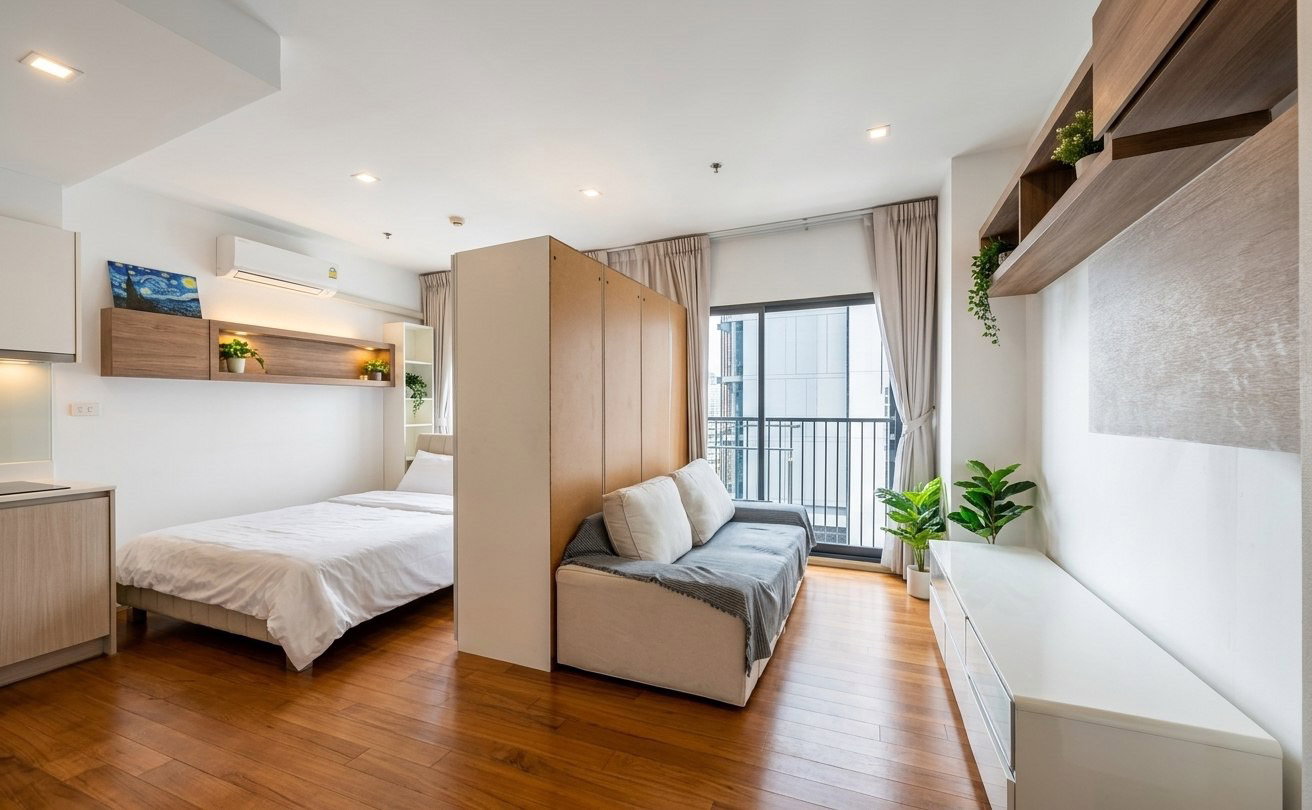 รูป 🏙️ ห้องสวย พร้อมอยู่! Noble Remix ใจกลางทองหล่อ เริ่ม 19,000 บาท/เดือน
🔥 1 นอน 37 ตร.ม. ติด BTS ทองหล่อ จัดเต็มทุกฟังก์ชัน! - รูปที่ 1/7