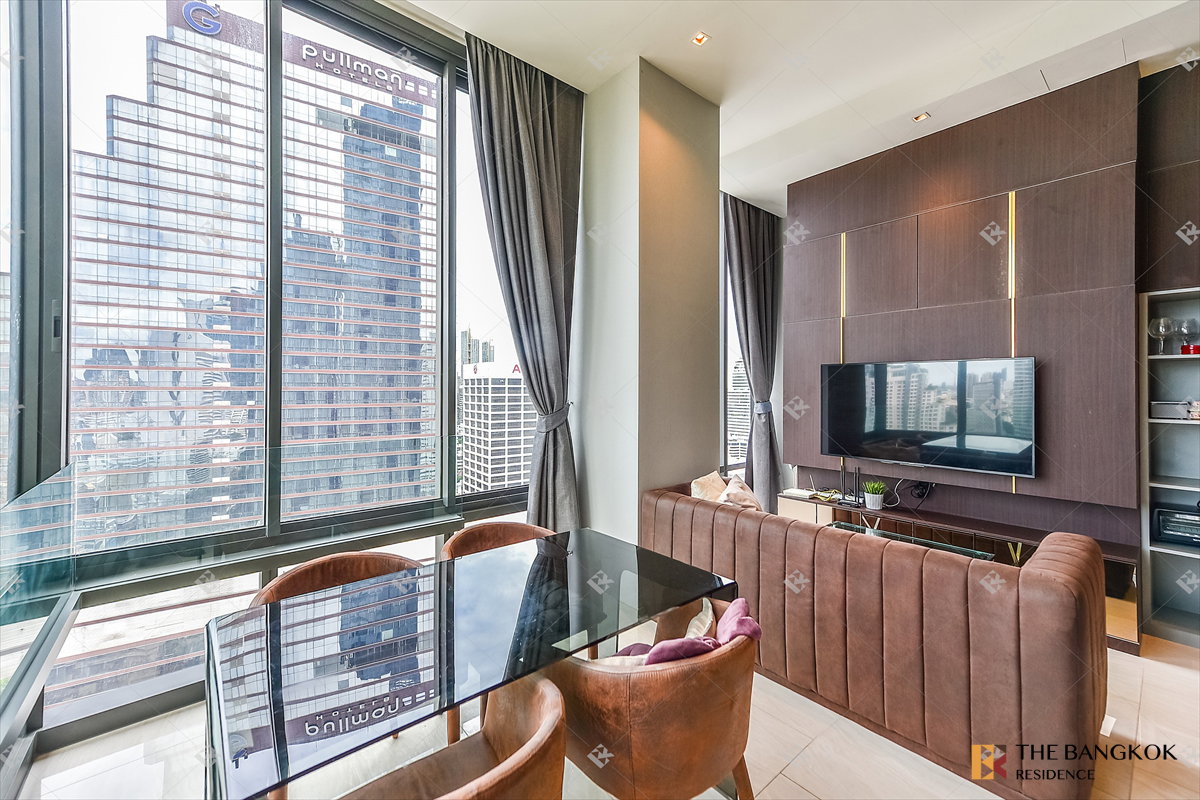 picture 💖💖 Rental Condo 🌃 Ashton Silom, 2BR 72 sq.m. 70K 💙 Rare Beautiful Unit, Near BTS Chong Nonsi  - 2/10