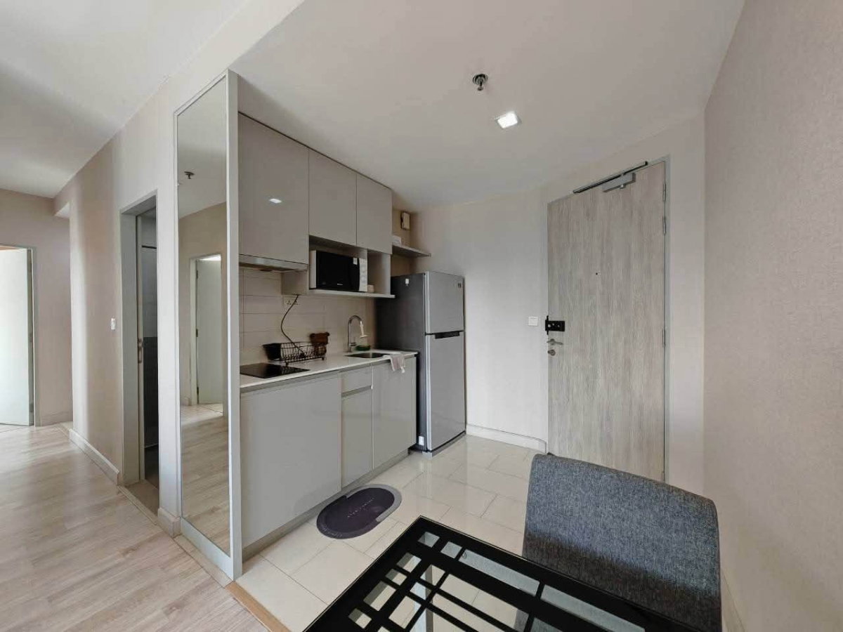 รูป Condo for RENT: Ideo Mobi Rama 9  𝐒𝐢𝐳𝐞 : 55 sqm. 2 Bedroom 2 Bathroom /City view  𝐅𝐥𝐨𝐨𝐫 : 19th  Fully furnished - รูปที่ 6/8