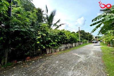 ที่ดิน เขตคันนายาว : ขายที่ดิน 754 ตรว. พร้อมบ้านเดี่ยว ซอยรามอินทรา 62 คันนายาว ใกล้วงแหวนกาญจนาภิเษก  รถไฟฟ้าสายสีชมพู