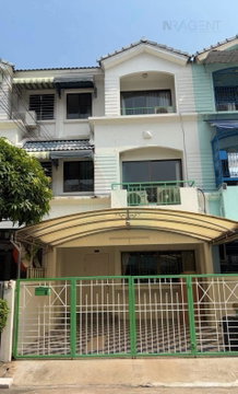 📌 For Sell Town house BAAN KLANG MUANG RAMA 9 SOI 43 3-story 3 bedroom 3 bathroom