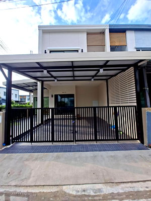 ขายทาวน์โฮม : 🏡 บ้านหลังมุม ต้นโครงการ ทำเลทอง! ทาวน์โฮมหลังใหญ่ 24.6 ตร.ว. | ลุมพินี ทาวน์วิลล์ วัดลาดปลาดุก-บางไผ่สเตชั่น