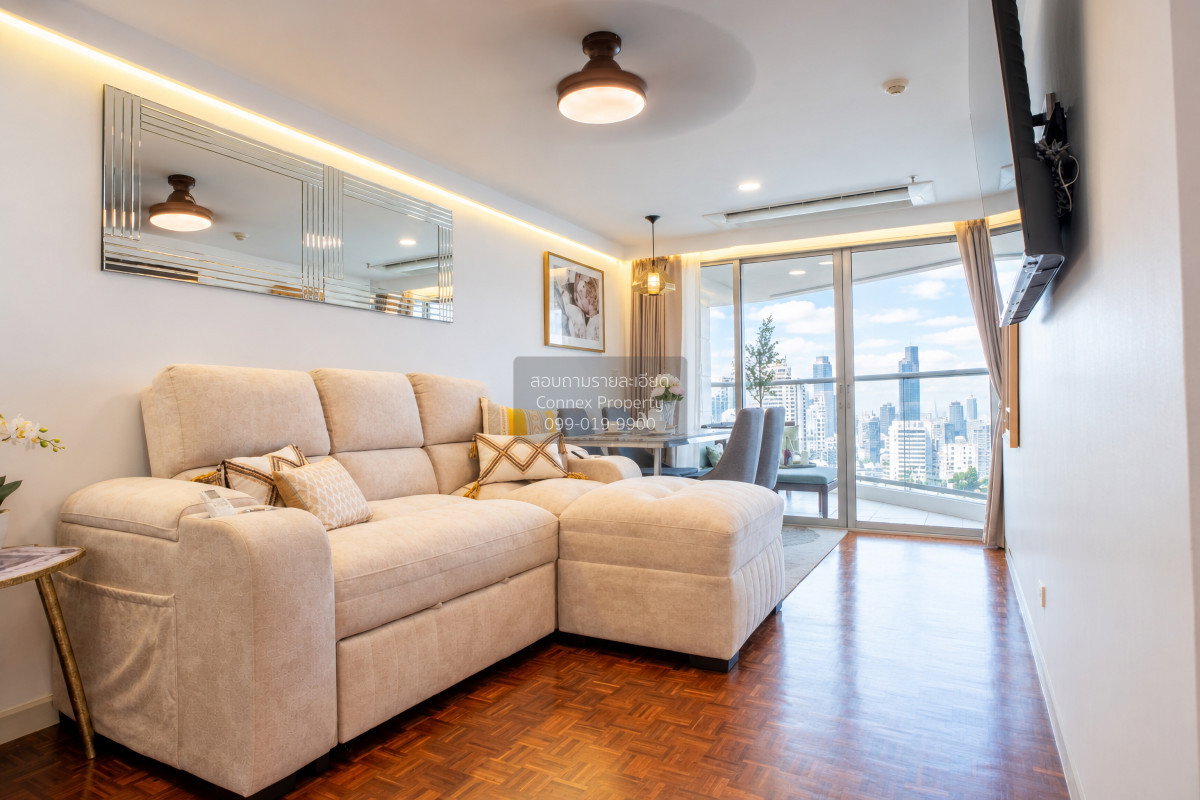 รูป เช่าคอนโด สุขุมวิท สวีท วิวสวย ชั้นสูง ห้องมุม รีโนเวทใหม่ BTS-นานา คลองเตยเหนือ เขต วัฒนา กรุงเทพ CX-181222 ✅ ทักไลน์ @connexproperty ตอบทันที ทีมงานมืออาชีพ ✅ - รูปที่ 1/12