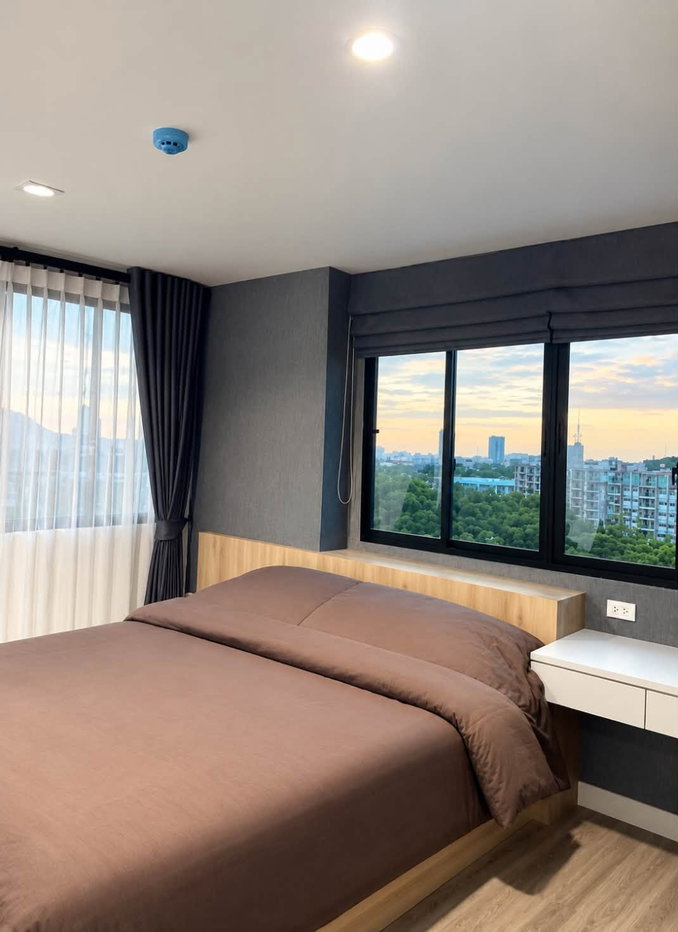 รูป ให้เช่า จี คอนโด ( G Condo ) ห้องมุม วิวสวย หนองยายบู่ ศรีราชา - รูปที่ 10/10