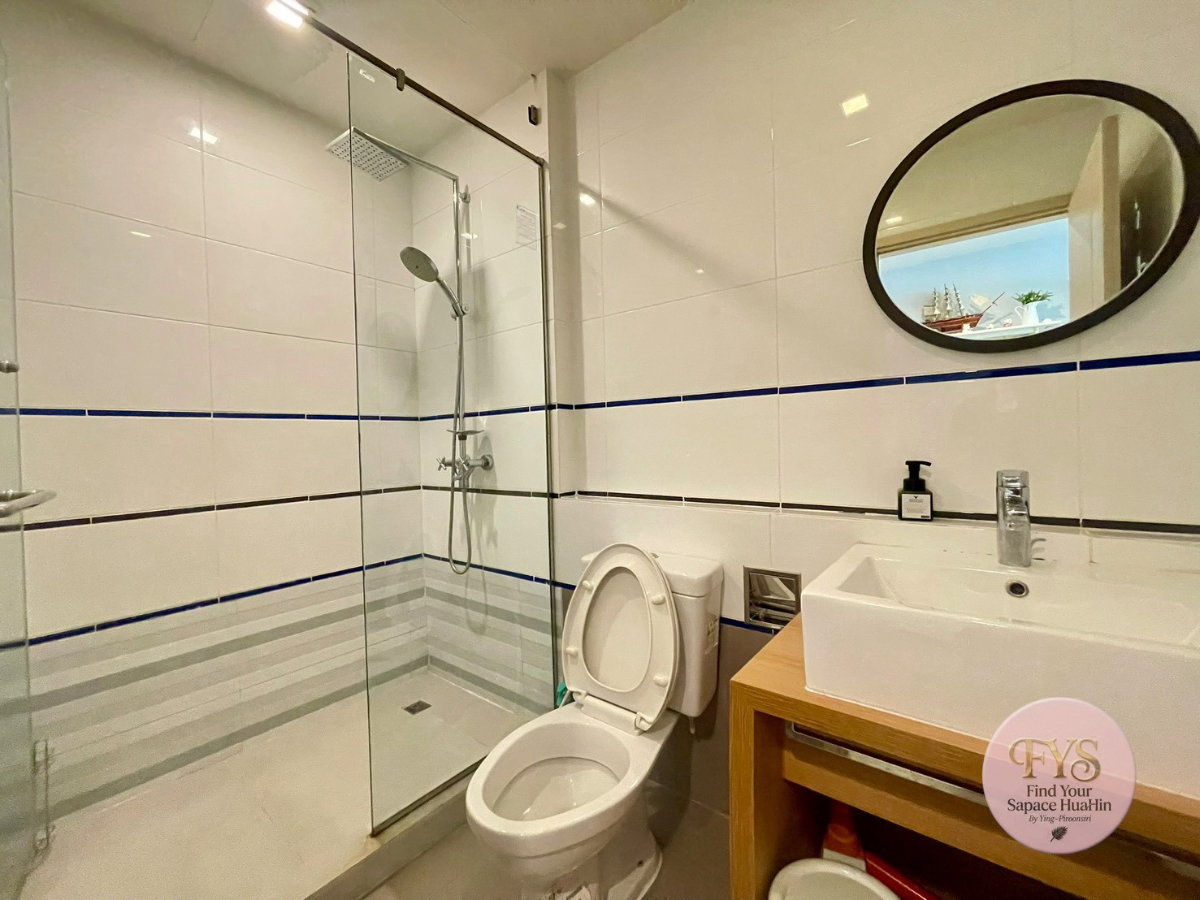 รูป Pet friendly condo  : คอนโดให้เช่า #บ้านแสนคราม หัวหิน ชะอำ, ยูนิต 1365/250, 2 ห้องนอน - รูปที่ 10/36