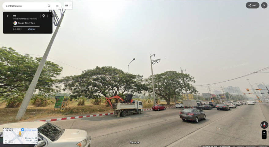 picture PRIME CORNER LAND FOR SALE IN CHIANG MAI, THAILAND - 3/7