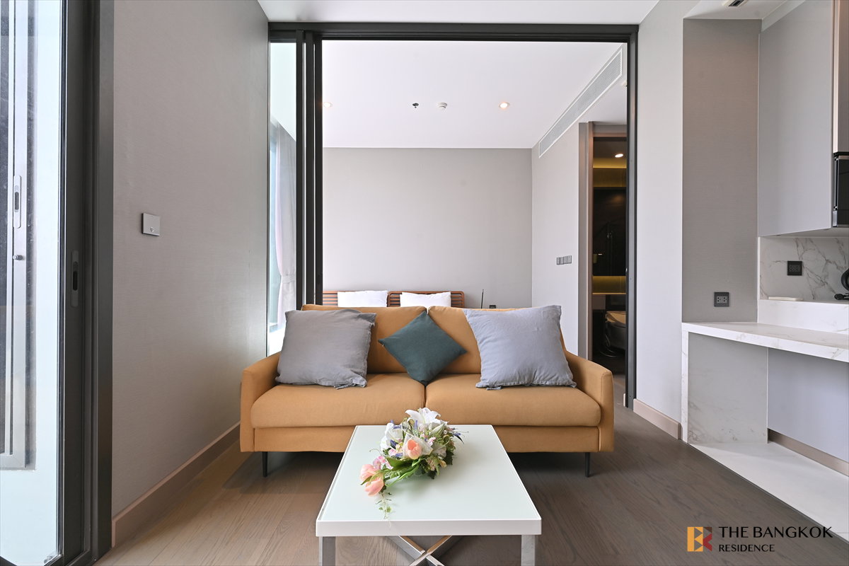 picture 💖💖 Condo for Sale 🌃 THE ESSE at SINGHA COMPLEX 1BR 35 sq.m. 8.8MB ✨ Private North-Facing Unit with an Open View, Near MRT Phetchaburi - 9/12