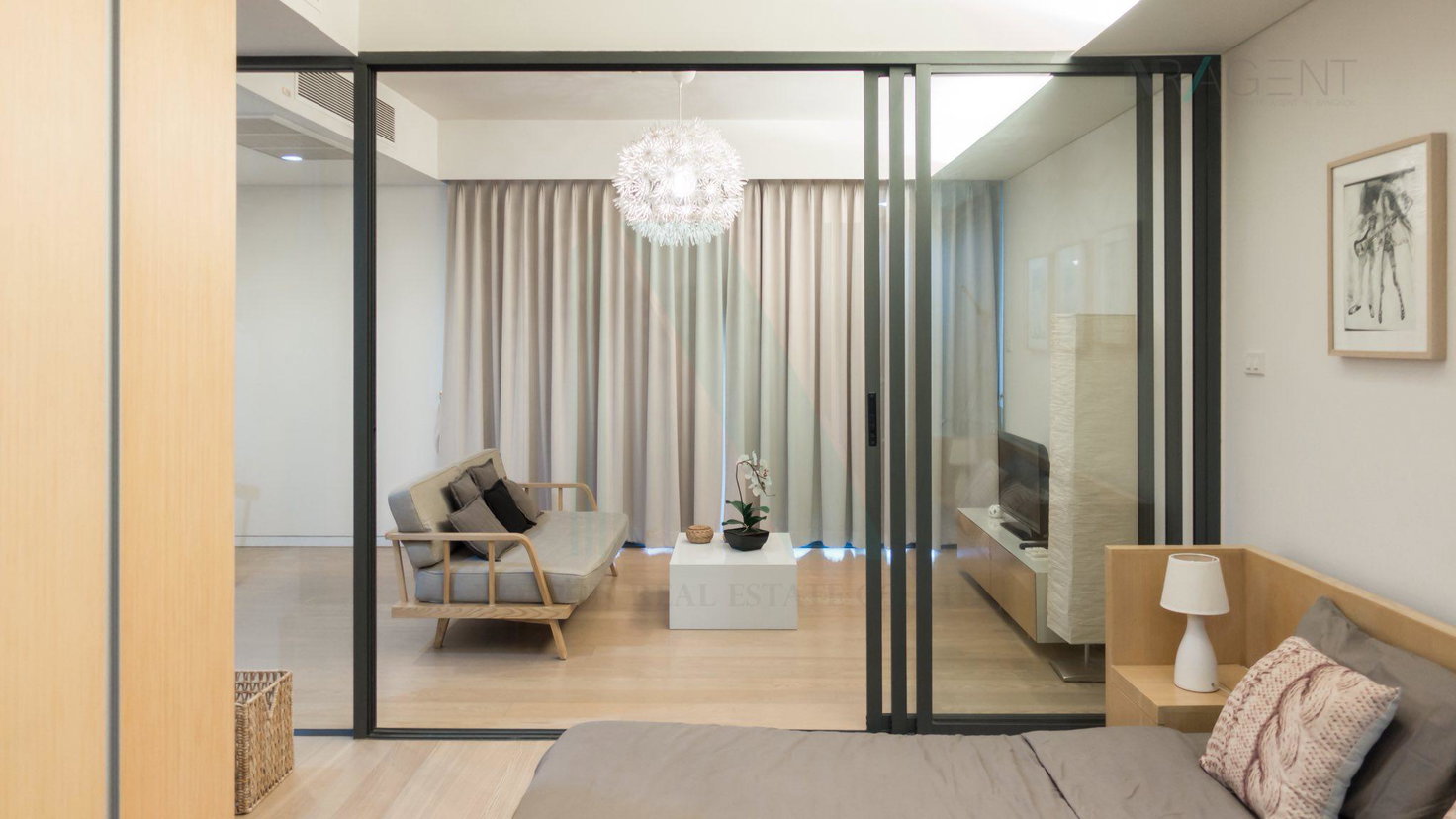 picture ðš For Rent Condo SIAMESE GIOIA Building B, Floor 3,1 bed room, Room size 50 sqm - 7/8