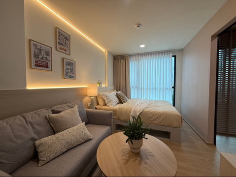 For Rent by Owner: Kave Luminous Bangmod, Building A, 8th Floor | 24 sq.m. 1 Bedroom with Cozy Built-in Interiors | Move-in Ready