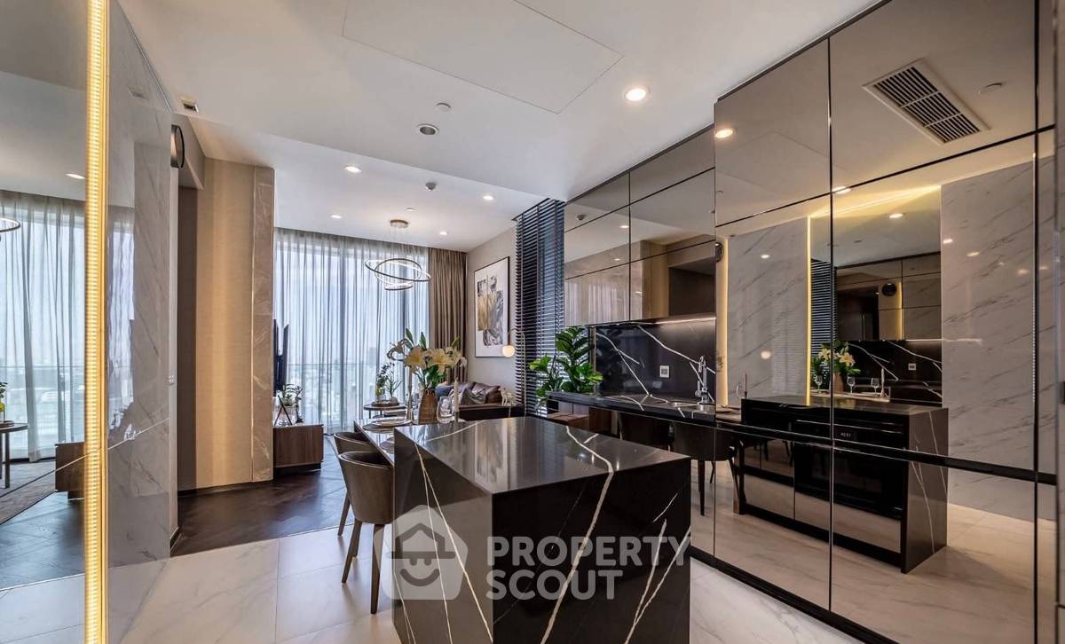 picture 35th-Floor 1-BR At The Esse Sukhumvit 36, 70m To BTS Thong Lor (ID 3431367) - 2/16