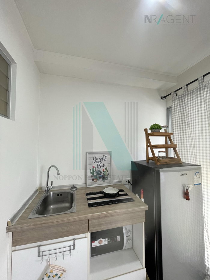 picture For Rent Condo LUMPINI CONDO TOWN RAMINTHRA - NAWAMIN Building D, Floor 5,Studio, Room size 25 sqm - 7/8