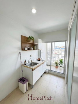 âĻ Spacious 55 sqm Condo Near MRT Yellow Line, High Floor with Private View | Call now 063-616-5390