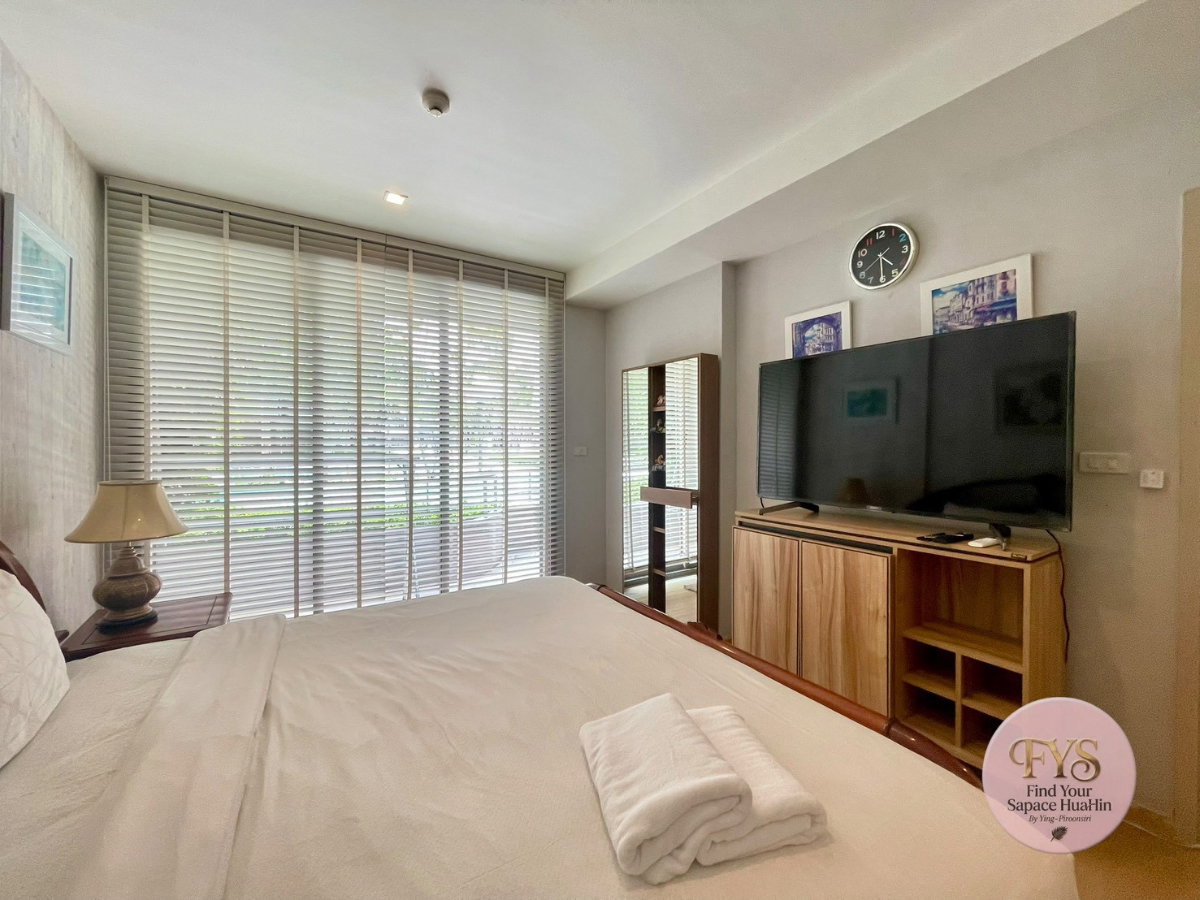 รูป Pet friendly condo  : คอนโดให้เช่า #บ้านแสนคราม หัวหิน ชะอำ, ยูนิต 1365/250, 2 ห้องนอน - รูปที่ 8/36