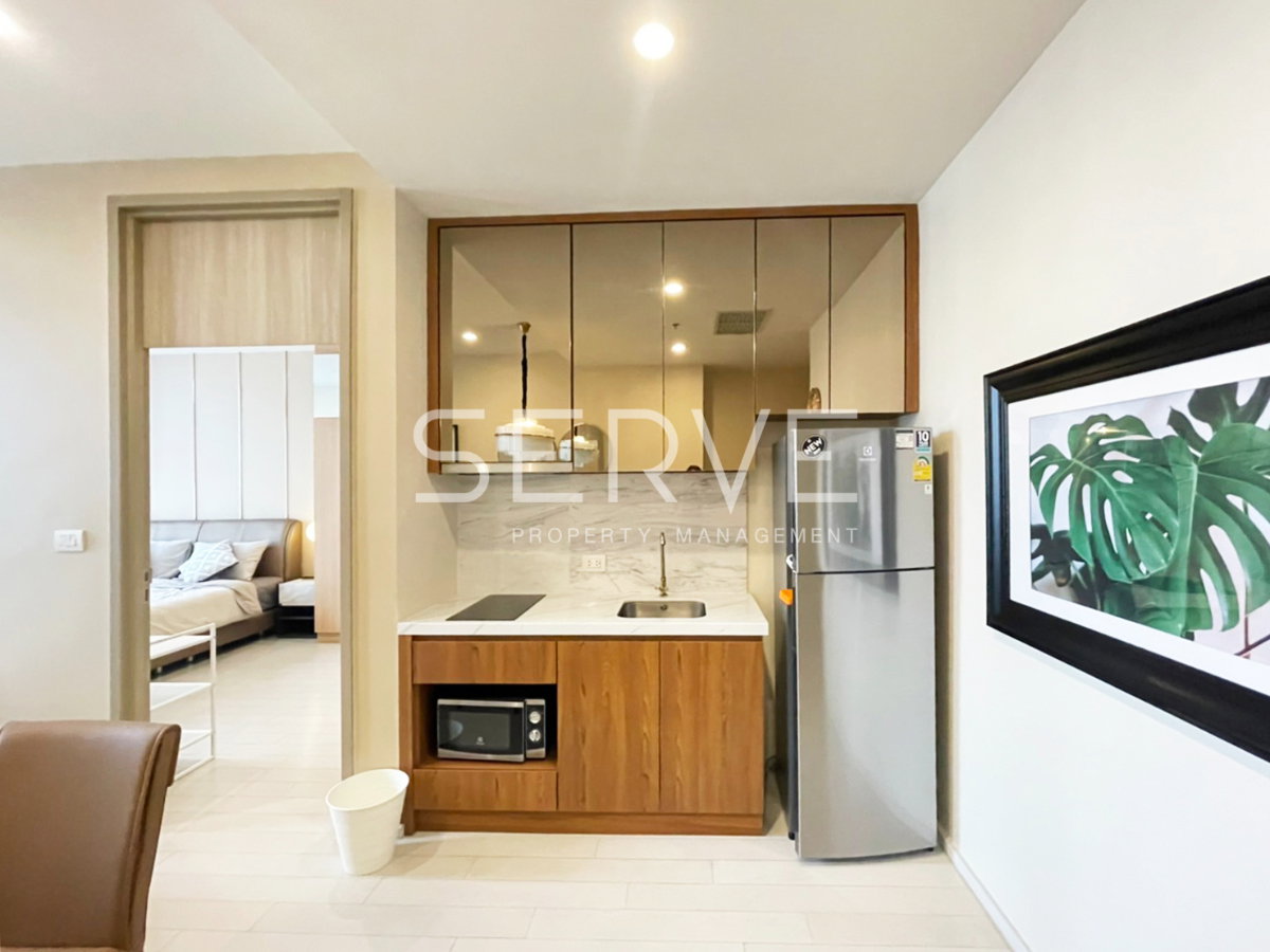 รูป 🔥45 K🔥- 1 นอน 57.09 ตร.ม. ชั้นสูง 10+ แต่งสวยสไตล์ Modern คอนโดเชื่อมตรงเข้า BTS เพลินจิต ที่ Noble Ploenchit / ให้เช่าคอนโด - รูปที่ 8/13