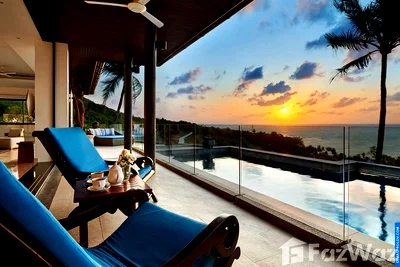 Houses for sale Ko Samui Surat Thani : 4BD sea view villa at Maret 1813944