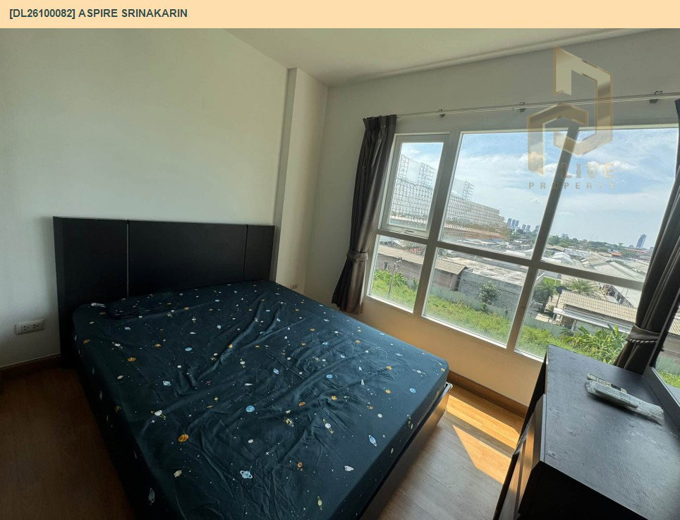 รูป DL26100082 ให้เช่าคอนโด แอสปาย ศรีนครินทร์ (Aspire Srinakarin) ใกล้ - พร้อมเข้าอยู่ โทรด่วน 0638692663 LineID @952jdxxk - รูปที่ 6/6