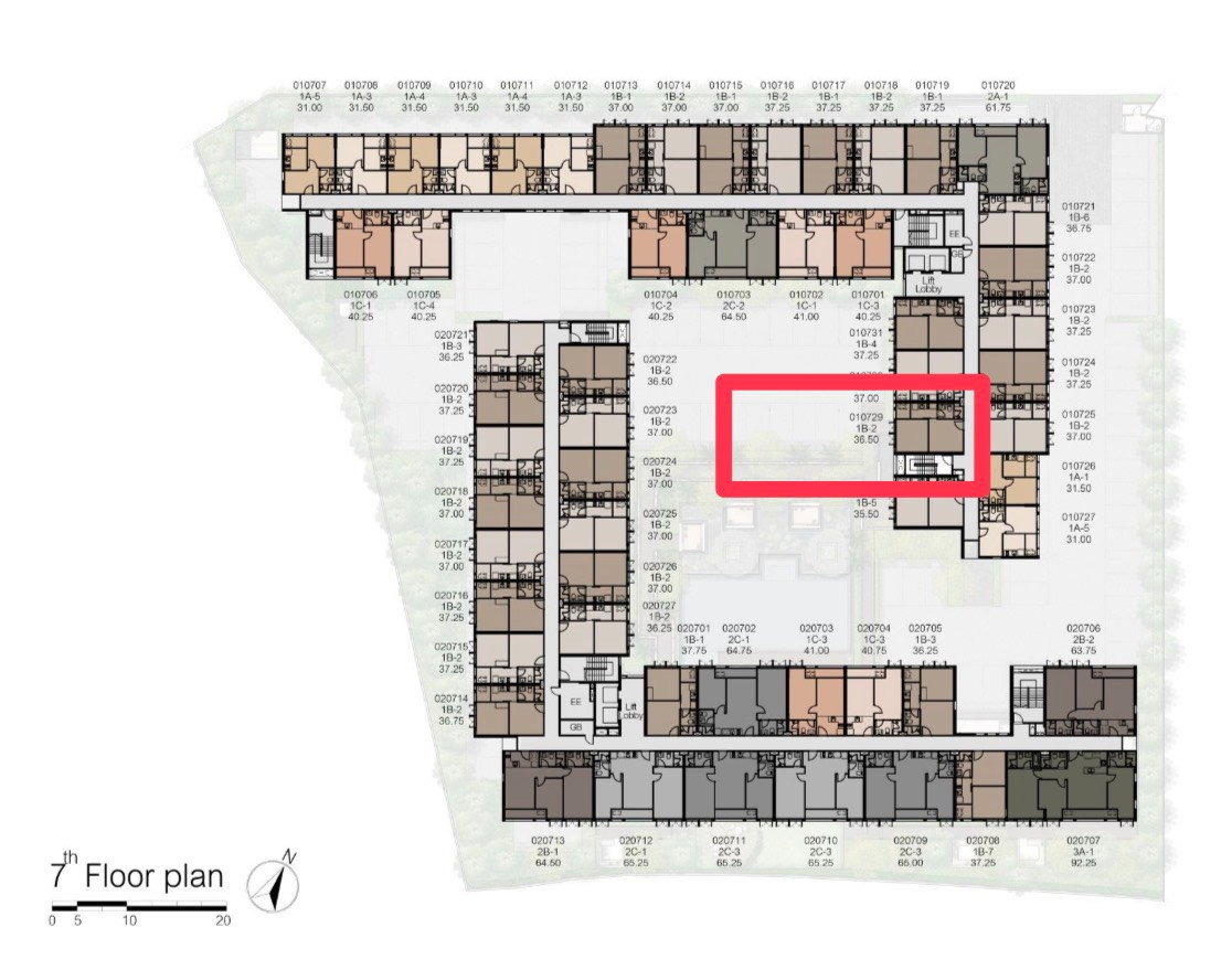 picture 📍𝐅𝐨𝐫 𝐑𝐞𝐧𝐭! 𝐇𝐚𝐬𝐮 𝐇𝐚𝐮𝐬 1 Bedroom 37 SQ.M, 7th Floor, Inner Garden View, Building A📍 𝐎𝐧𝐥𝐲 𝟏𝟖,𝟎𝟎𝟎 𝐁𝐚𝐡𝐭/ 𝐌𝐨𝐧𝐭𝐡 - 20/21