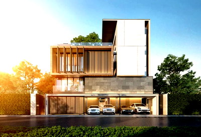 Houses for sale Saiaksorn School : Brand-New Super Luxury Single House – The Primary V Kaset-Nawamin, 49M