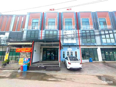 Shophouses for sale Srichan Road, Khon Kaen : SHOP HOUSE 38.9 Sq.w. Muang Khon Kaen Khon Kaen for 13M