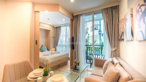 🛏️ Studio - 🛁 1 Bath - 🏙️ City View - 🌏 FOREIGN name - 🏢 Harmonia City Garden Pattaya - Ref: HMN10